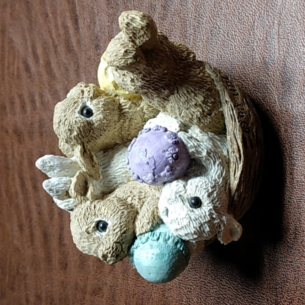 The Easter Bunny Family Nest of Bunny Eggs - United Design Corp brand